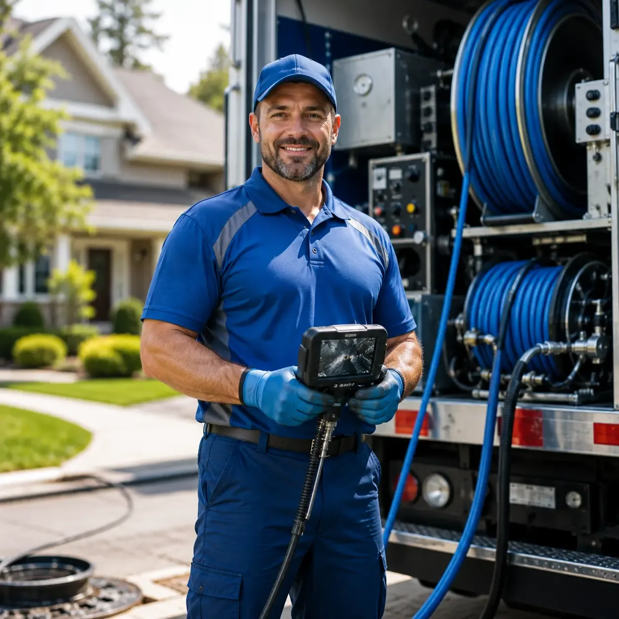 Local outdoor drain cleaning specialists in Dinuba, CA
